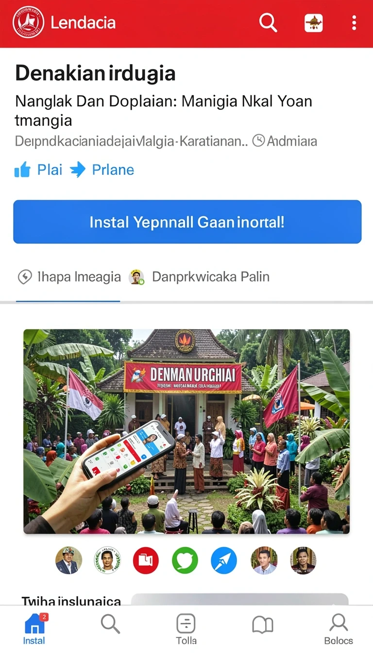 Galeri pratinjau visual jktjkt build APK resmi terbaru